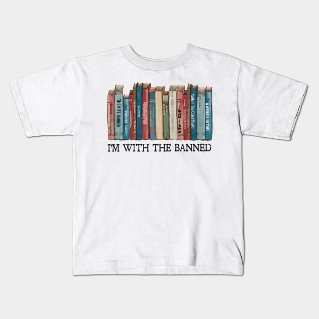 I'm with the banned Kids T-Shirt by Maison de Kitsch